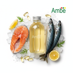 Huile de poisson en vrac de qualité supérieure, liquide, haute puissance, acide gras oméga 3, haute qualité pour la fabrication - Product Image 1