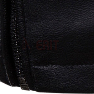 Meilleure Vente : Blouson Homme Slim Fit en Cuir de Mouton Véritable, Imperméable, Coupe-Vent, Écologique, Neuf, Idéal pour l'Hiver - Product Image 5