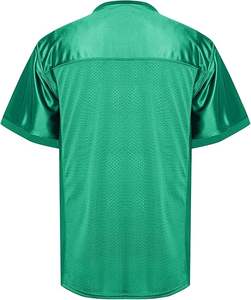 Nueva malla transpirable de alta calidad cosida/bordado hombres mujeres niños fútbol americano Jersey - Product Image 3