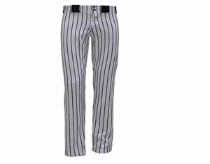 Pantalon de baseball gris uni personnalisé, sublimation intégrale, OEM ODM, uniforme d'équipe sportive, 100% polyester, protection UV, séchage rapide - Product Image 1