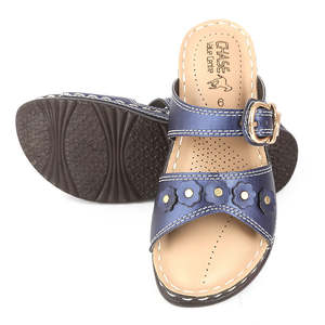 Pantoufle Softy pour femme (S-32) - Bleu - Product Image 5