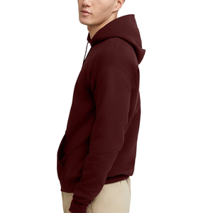 Alta calidad 500gsm Heavyweight French Terry Hoodies hombres 460 Gsm impresión Oversize Plain 3D Chenille bordado hombres sudaderas con capucha - Product Image 3