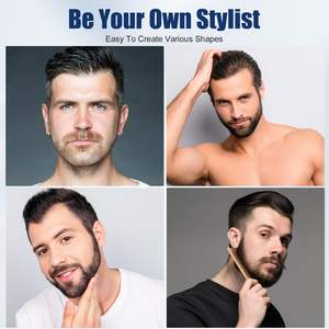 Afeitadora Eléctrica Recargable para Hombre, Máquina Multifuncional para Cortar el Cabello con Lámina, Cuchilla Extraíble, Cabezal de Corte Flotante, IPX7 para Rostro - Product Image 6