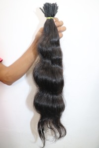 Indian Virgin Human Hair Natural Brown Wefted Remy Hair Raw Unprocessed Texture Unprocessed Natural Grade Hair - Product Image 3