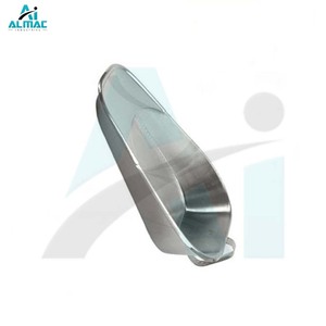 Lavabo triangular graduado de acero inoxidable ALMAC, instrumento hueco médico diseñado para medir y recoger fluidos hospitales - Product Image 2