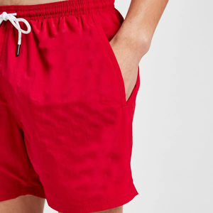 Pantalones cortos para correr de entrenamiento deportivo con logotipo personalizado para hombre, venta al por mayor, suministro directo de fábrica, cintura elástica ecológica sólida - Product Image 6