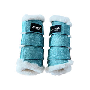 Buena venta ajustable mejor Material cómodo caballo botas medicina bota caballo accesorios polar brillo tendón botas - Product Image 3