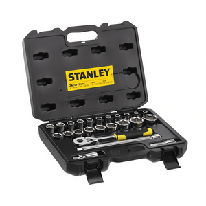 Jeu de clés à douille Stanley 24 pièces 1/2'' - Outil de haute qualité pour usage professionnel - Product Image 2
