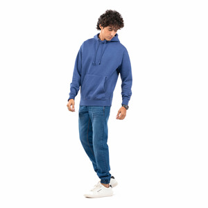 Sweat à capuche en molleton lourd 100% coton, coupe classique, avec logo personnalisé, pour hommes, haute qualité, ODM, écologique - Product Image 4