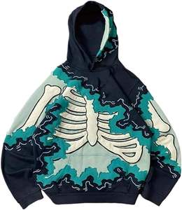 Sudadera con Cierre de Forro Polar Cálido de Otoño 100% Algodón para Hombre y Mujer, Transpirable, Personalizable, al por Mayor - Product Image 2