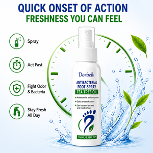 Spray anti-transpirant pour les pieds OEM personnalisé, à base de plantes naturelles, antibactérien, contrôle des odeurs, marque privée, prix direct usine - Product Image 3