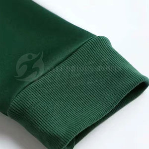 Survêtement d'hiver respirant et écologique à deux pièces avec fermeture éclair, coupe classique, design de logo personnalisé, léger et uni pour homme - Product Image 4