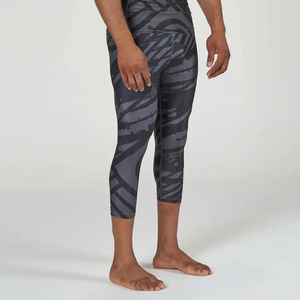 Hombres Color sólido Ropa activa Secado rápido Polainas Medias Pantalones Elásticos Deportes MMA BJJ Hombres Polainas Ropa de artes marciales - Product Image 4