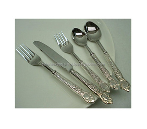Latest Design Metal Stainless Steel Cutlery Set Flatware in Customized Sizes Handmade for Various Occasions for Export - Product Image 3