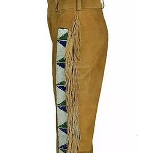 Latest Design Fringe Suede <b>Leather</b> <b>Men's</b> <b>Pants</b> Washed Wholesale Design Your Own <b>Men</b> Fringe Suede <b>Leather</b> <b>Pants</b> - Product Image 6