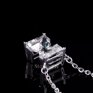 Pendentifs et breloques de joaillerie fine Alphabet, diamant de laboratoire HPHT/CVD DEF VVS/VS, lettre Z, unisexe, certificat IGI, or 10 carats, cadeau - Product Image 5