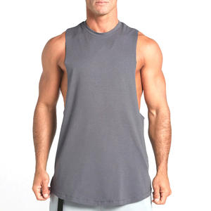 Camiseta sin mangas de estilo moderno para hombre, ropa de gimnasio, material cómodo, ropa deportiva para hombre, camiseta sin mangas con logotipo y Color personalizados - Product Image 6