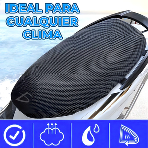 Coprisella per Moto di Alta Qualità Taglia XL Traspirante in Poliestere e Plastica con Velcro e Molla per Uso Esterno Confezionato in Borsa - Product Image 6