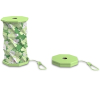 Nouveau produit 2025, lampe en papier pliable géométrique moderne, lumière LED, commande tactile, intensité réglable, alimentée par batterie, décoration de table