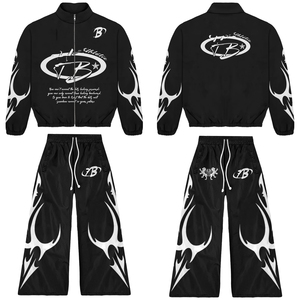 Chándal Deportivo Personalizado Unisex, Estilo Holgado, con Cremallera, de Poliéster, para Fútbol, Invierno, Cortavientos, de Nailon, para Hombre - Product Image 2