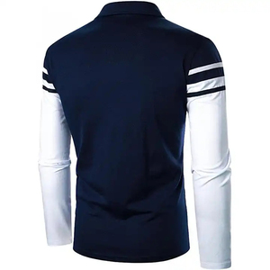 เสื้อเชิ้ตแขนยาวแบบ unisex สำหรับผู้ชาย ผ้าเนื้อเดียว สวมใส่สบายๆ หรือใส่ทำงานได้ แฟชั่นลำลอง ระบายอากาศได้ดี ทรงหลวม ปกเสื้อปักลาย ถักทอจากผ้าฝ้าย 100% - Product Image 3