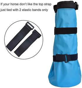 Bottes de voyage de protection pour cheval pour l'équitation et l'entraînement avec des protège-jambes rembourrés absorbant les chocs - Product Image 5