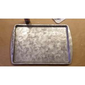 Ensemble de 2 plateaux décoratifs en métal galvanisé de qualité supérieure et de matériaux à un prix très abordable - Product Image 6