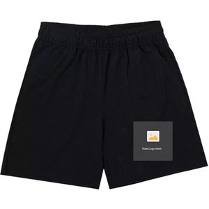 Pantalones cortos de baloncesto de malla en blanco de poliéster ajustados para gimnasio de verano con logotipo personalizado, pantalones de hombre estampados de estilo informal de talla grande al por mayor - Product Image 3