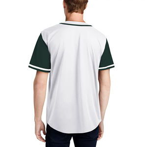 Maillots de baseball et softball personnalisables en gros, grandes tailles, respirants, antibactériens, séchage rapide, couleurs personnalisées - Product Image 6