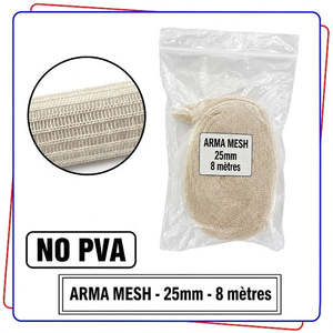 Manchon de protection Arma Mesh 25 mm pour la pêche à la carpe en eau douce, accessoires de pêche sans PVA - Product Image 2
