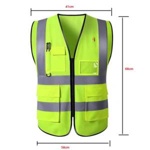 2024 livraison Offre Spéciale rapide haute visibilité vêtements, réflecteur sécurité gilet réfléchissant unisexe sécurité haute réfléchissant gilet hommes - Product Image 2
