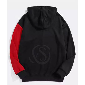 Sweats à capuche d'hiver surdimensionnés sur mesure de haute qualité pour hommes, tricot uni 100% coton, écologique, séchage rapide - Product Image 6