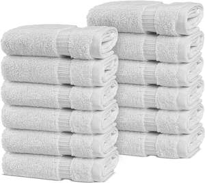 70x140cm Luxury Jacquard White <b>Bath</b> <b>Towel</b> Set 100% Cotton Hotel Brand Embroidered Quick-Drying Bathroom <b>Towel</b> <b>Large</b> Beach <b>Towel</b> - Product Image 1