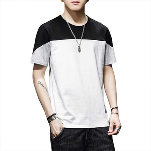 T-shirt d'été à manches courtes en coton respirant de haute qualité personnalisé - Product Image 4