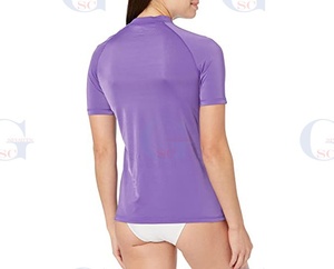 Camisetas de compresión con impresión por sublimación para mujer, material de la mejor calidad y tela suave - Product Image 2