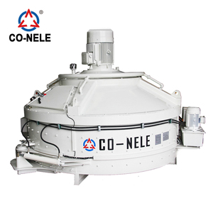Malaxeur à béton planétaire CMP2500 150m/h, 3 portes de décharge, hydraulique/pneumatique en option, puissance de mélange 90kW, certifié CE ISO9001 - Product Image 1