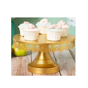 Design moderne Ensemble de 2 gâteaux en acier inoxydable de forme ronde en métal faits à la main pour la maison Événement Forme personnalisée Taille régulière - Product Image 5