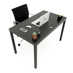 โต๊ะทำงานเมลามีนแบบมินิมอล UConcept 120x70 พร้อมขาเหล็ก - โต๊ะทำงานสำหรับพื้นที่ทำงานและโรงพยาบาล - Product Image 2