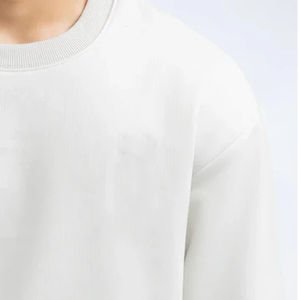 Sweat-shirt d'hiver à col rond pour homme, doublé, écologique, avec logo personnalisé, 100% coton molletonné, pull-over - Product Image 6
