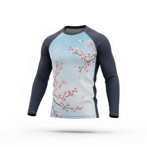 Ropa deportiva de compresión transpirable de manga corta Jiu Jitsu Rash Guard para hombre - Product Image 3