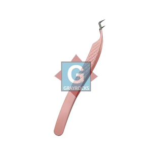 Pinces à épiler professionnelles de haute qualité en acier inoxydable, précision, antistatiques, pointe en fibre, extension de cils, instruments de beauté - Product Image 2