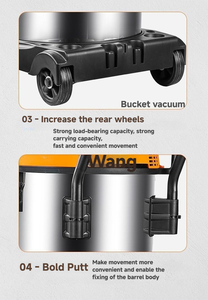 <span class=keywords><strong>Aspirateur</strong></span> à main DZHT 1200W en acier inoxydable, humide/sec, multi-buses, filtre à <span class=keywords><strong>eau</strong></span> <span class=keywords><strong>pour</strong></span> la maison, l'extérieur, la voiture, l'hôtel, sans sac - Product Image 2