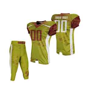 Uniforme de Fútbol Americano de Hermosos Colores, Uniforme de Fútbol Americano Personalizado de Alta Calidad con Diseños Personalizados de Alta Demanda - Product Image 5