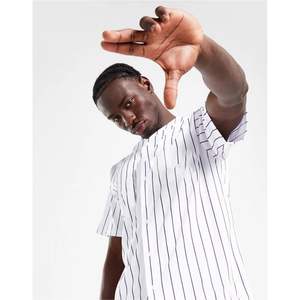 Derniers maillots de baseball personnalisés pour hommes-100% polyester respirant séchage rapide couleurs et tailles personnalisées uniformes des équipes universitaires - Product Image 3