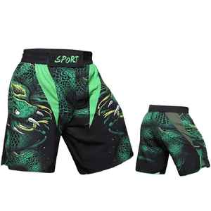 Vente en gros Short MMA unisexe personnalisable en coton polyester léger à séchage rapide vêtements de sport extensibles pour l'entraînement de karaté - Product Image 6