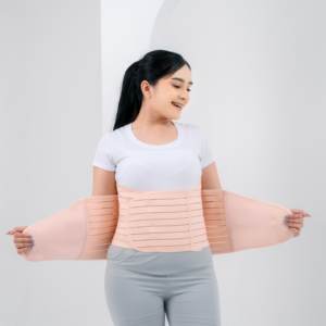 Meilleur Corset de Maternité 3-en-1 Post-partum, Ceinture Ventre Élastique en Coton Ultra-doux, Respirant et Ultra-fin pour le Contrôle Abdominal - Product Image 4