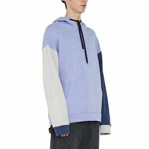 Dernier modèle Pull à capuche oversize pour homme 100% coton polaire respirant Sweat-shirt d'hiver teint uni au prix de gros - Product Image 3
