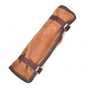 Set of 3pcs Japanese Damascus <b>Kitchen</b> Chef Knife Handmade Professional Steel Japanese Knife Pure Leather Roll Minimum Order 5pcs - Product Image 5