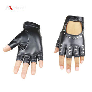 ถุงมือนิรภัยหนังวัวแบบเต็มนิ้วถุงมือนิรภัยกันน้ำสำหรับผู้ขับขี่ขี่จักรยานกีฬากลางแจ้ง - Product Image 1
