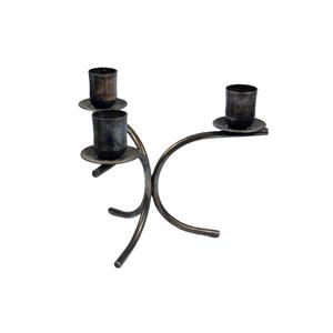 Nouvelle vente Design moderne en fer forgé trois mains sol candélabre bougeoir taille personnalisée forme couleur - Product Image 1